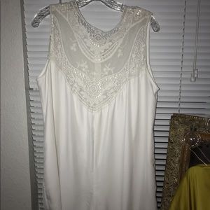 White Free People Romper